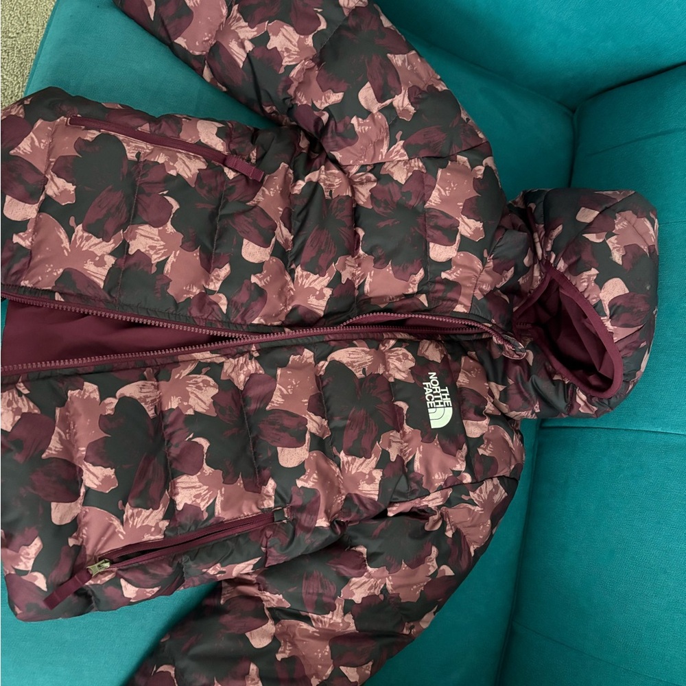 The North Face Floral Puffer Jacket